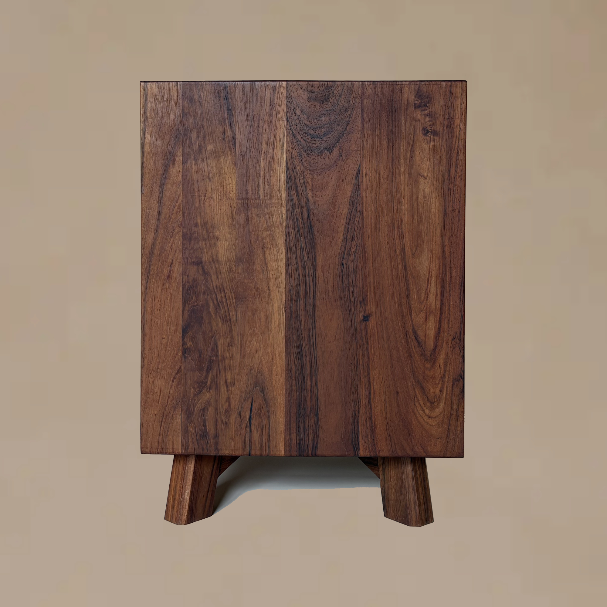 walnut nightstand, oak nightstand