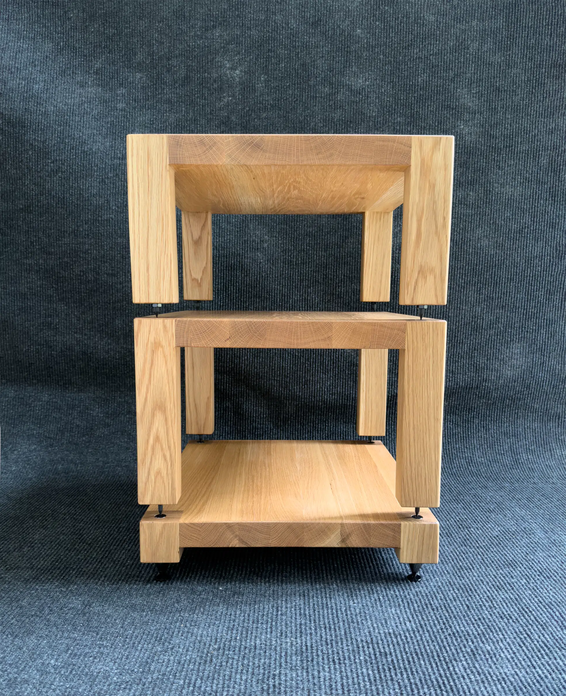 DENALI Audio Rack - Golden Oak - Image 3