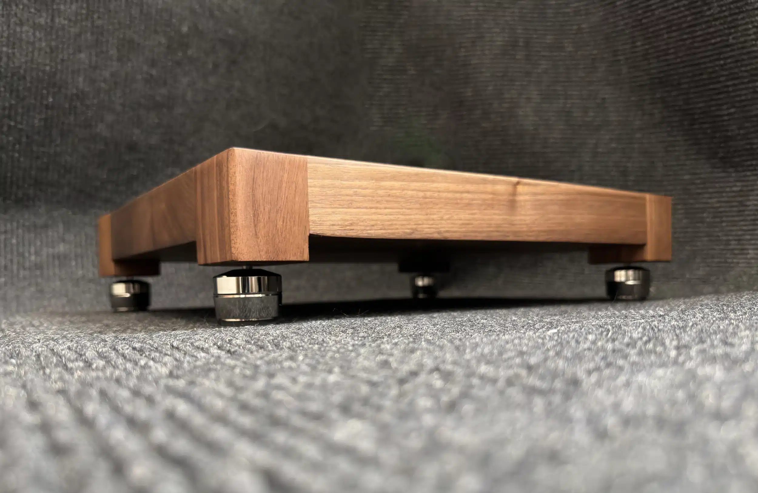 DENALI Audio Stand & Isolation Platform – 2" Walnut - Image 2