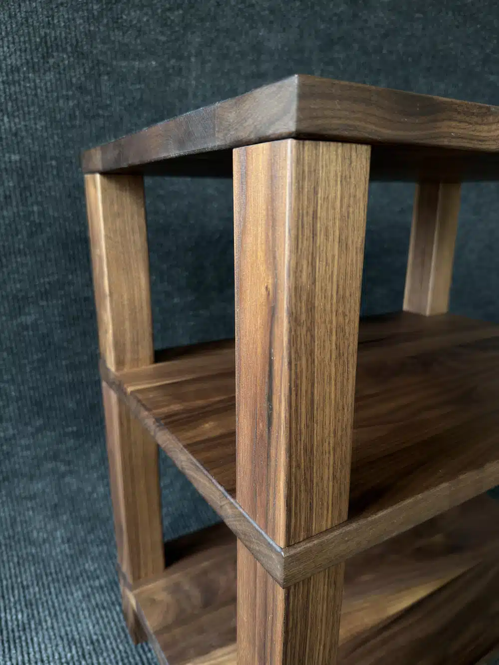 SIERRA Audio Rack Single - Black Walnut - Image 8