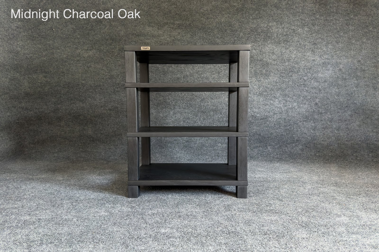 SIERRA Audio Rack Single - Midnight Charcoal Oak - Image 2