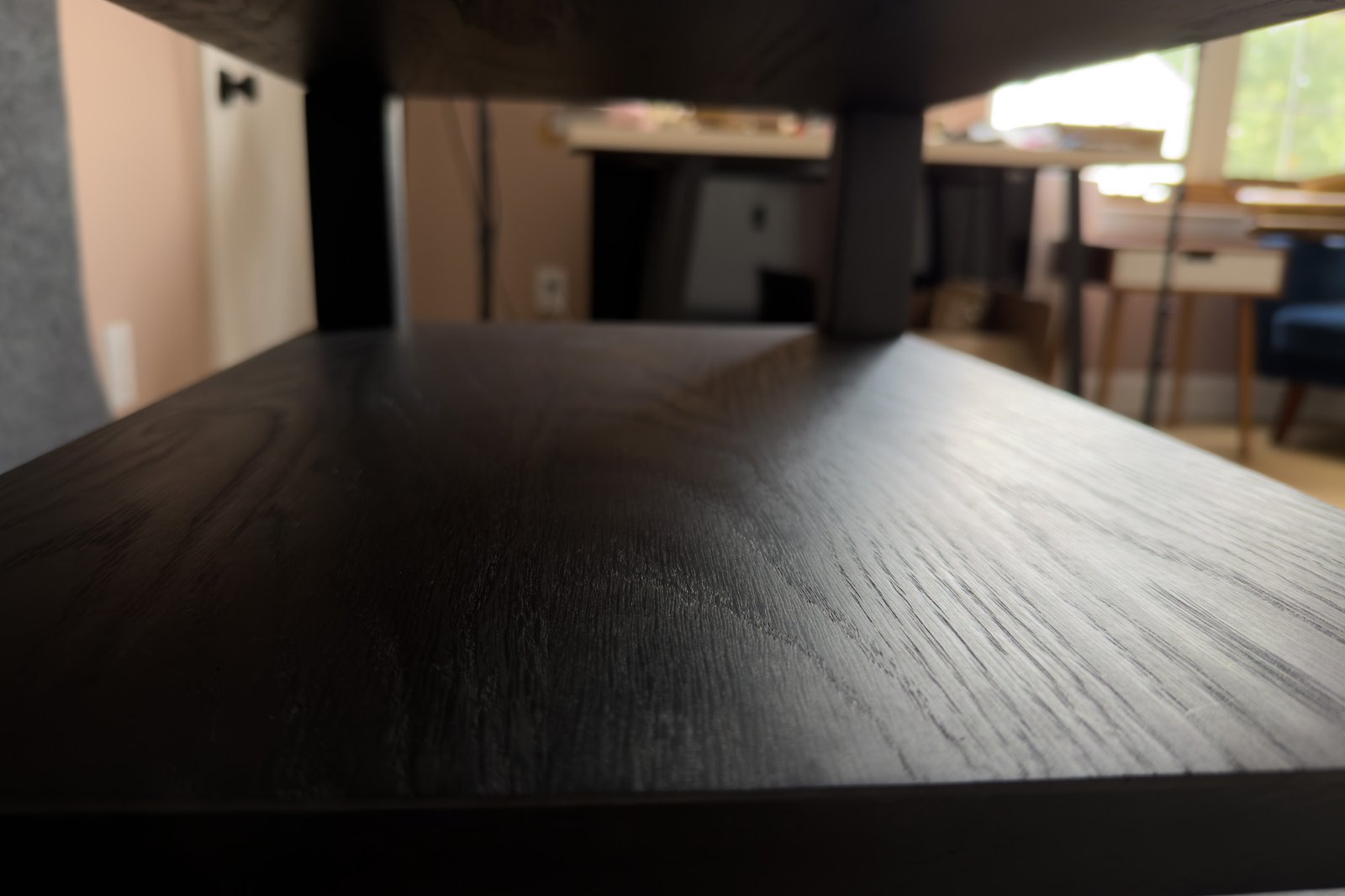 SIERRA Audio Rack Single - Midnight Charcoal Oak - Image 10