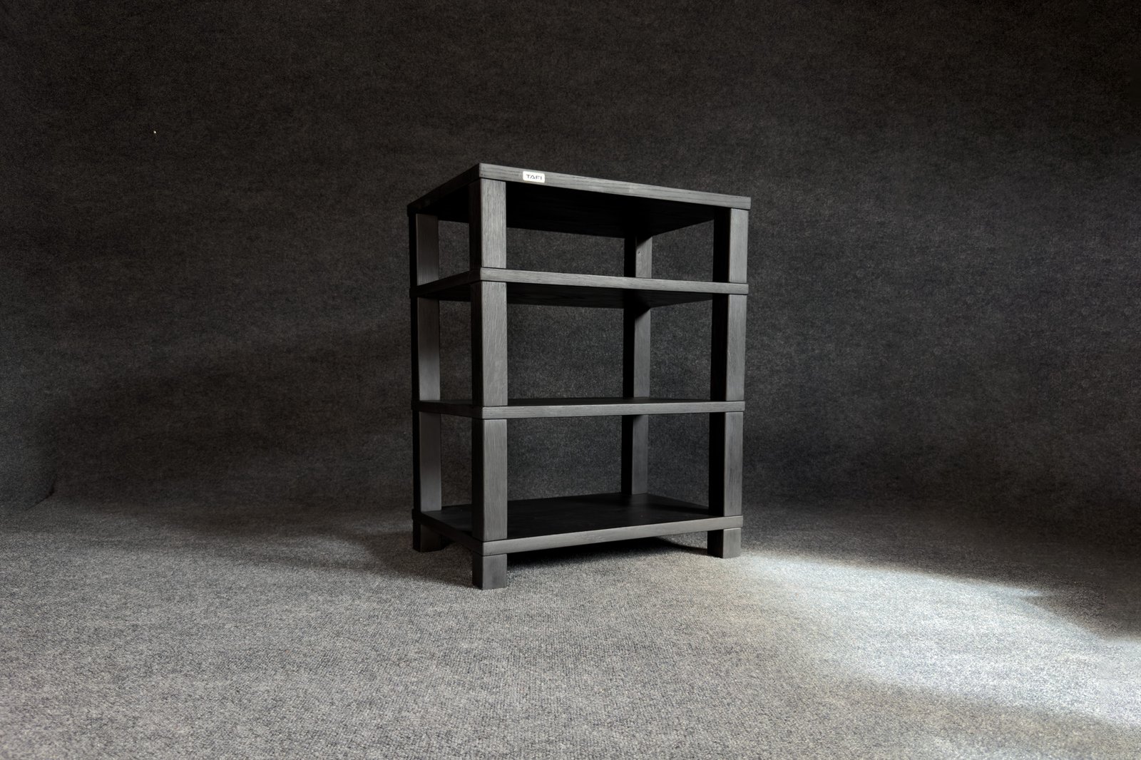 SIERRA Audio Rack Single - Midnight Charcoal Oak - Image 3