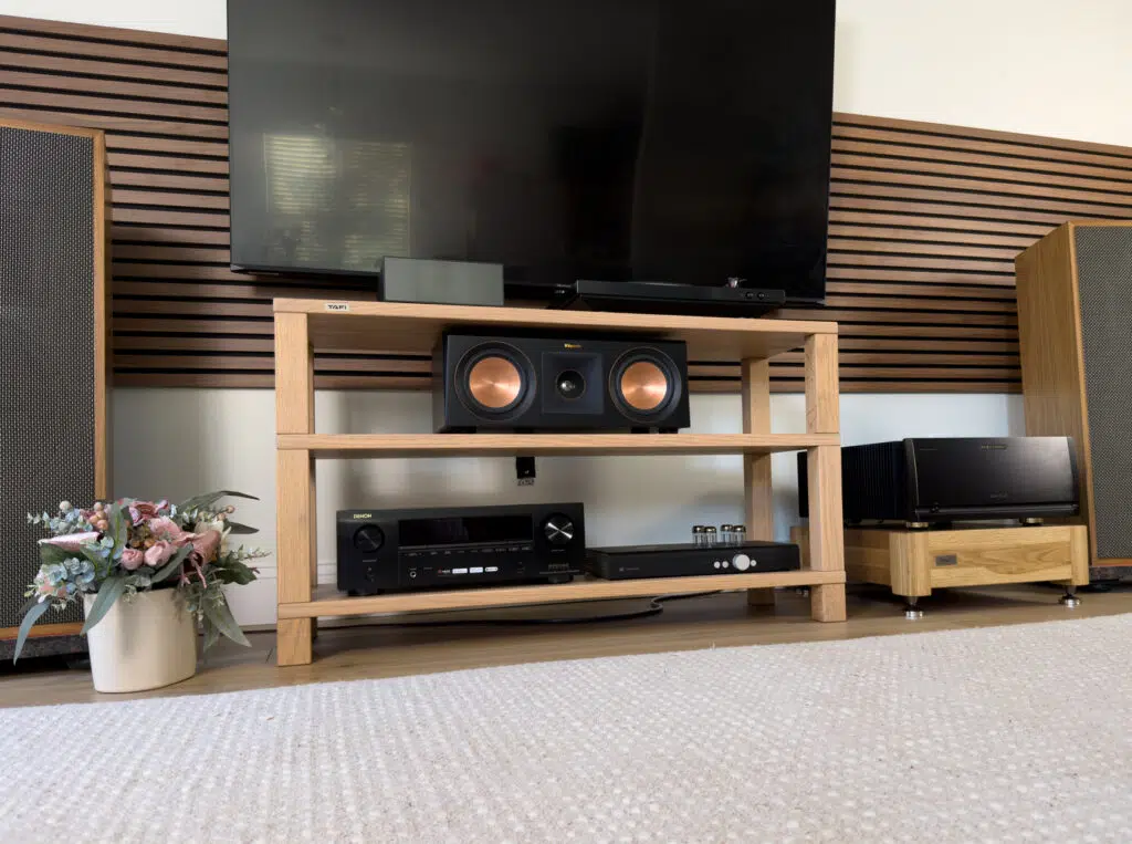 audio rack double