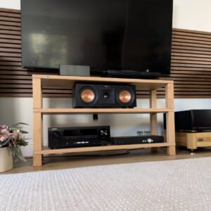 audio rack double
