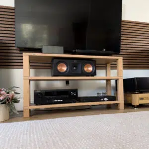 audio rack double