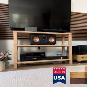 audio rack double