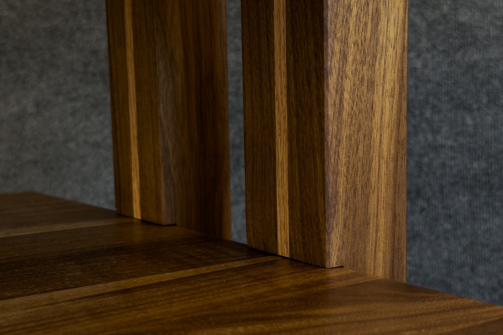 Solid Walnut Hi-Fi Audio Rack