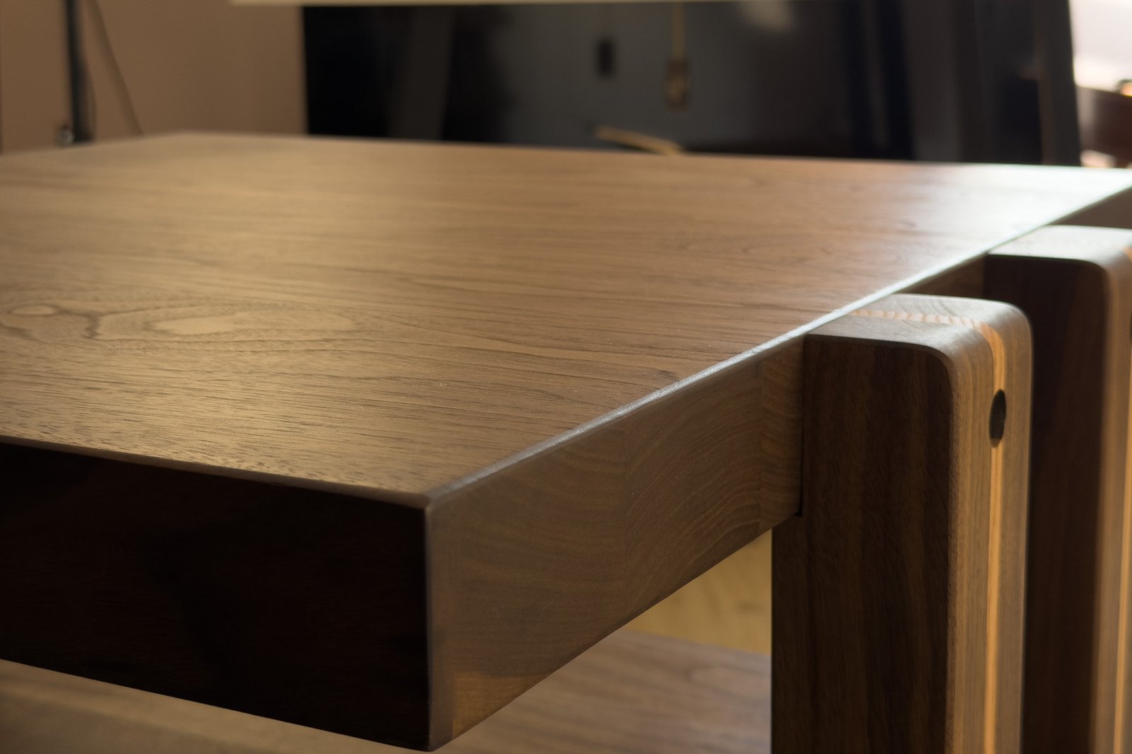 Solid Walnut Hi-Fi Audio Rack